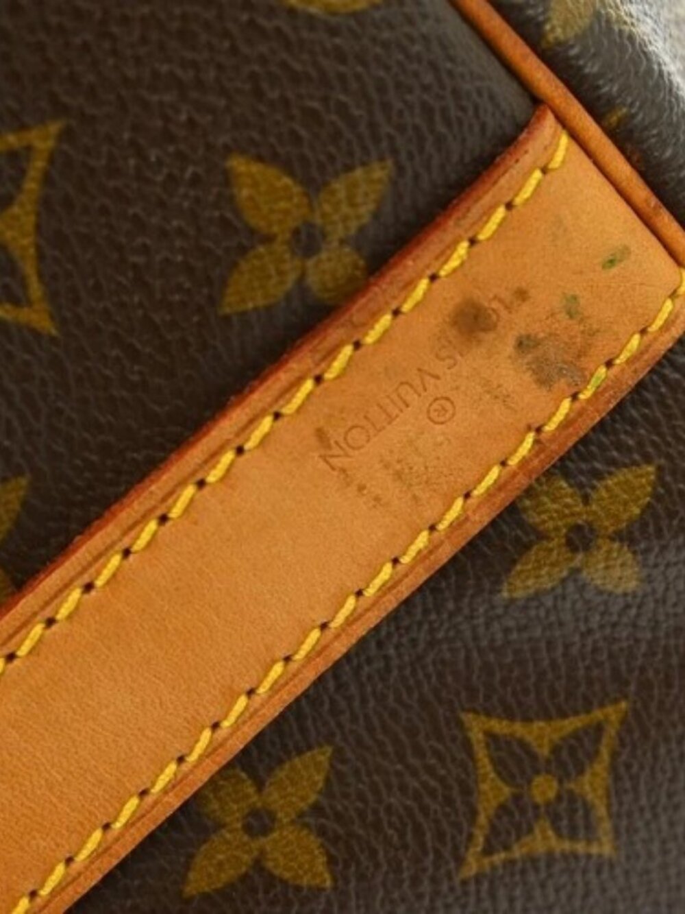 BUYIT03 LOUIS VUITTON KEEPALL BANDOULIERE 60 HANDBAG M41412 VI0970 RQ02645 - Picture 7 of 13